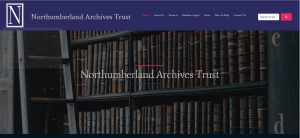 Kreative Technology website design Northumberland Archives Trust