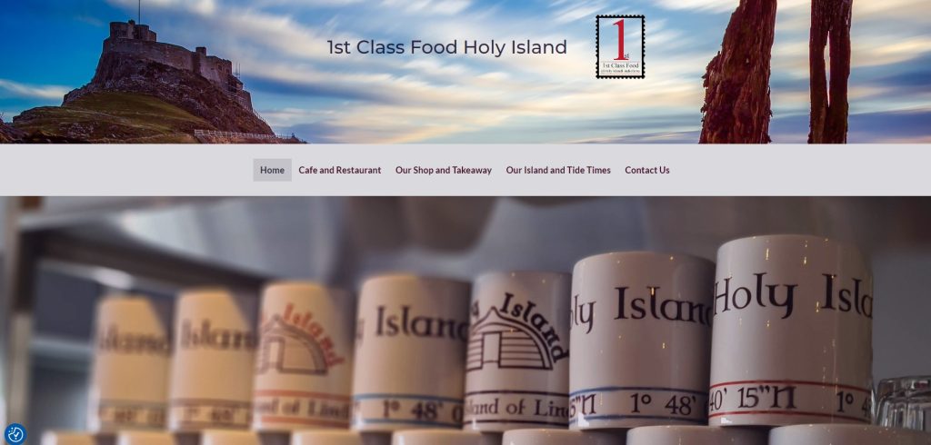 1st Class Food Holy Island - Another Kreative Technology Website