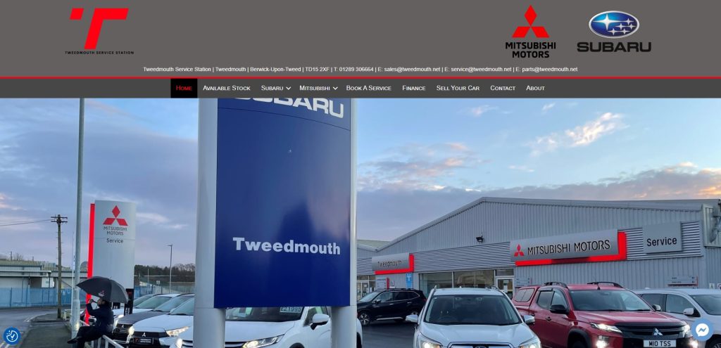 Tweedmouth Service Station - Another Kreative Technology Website